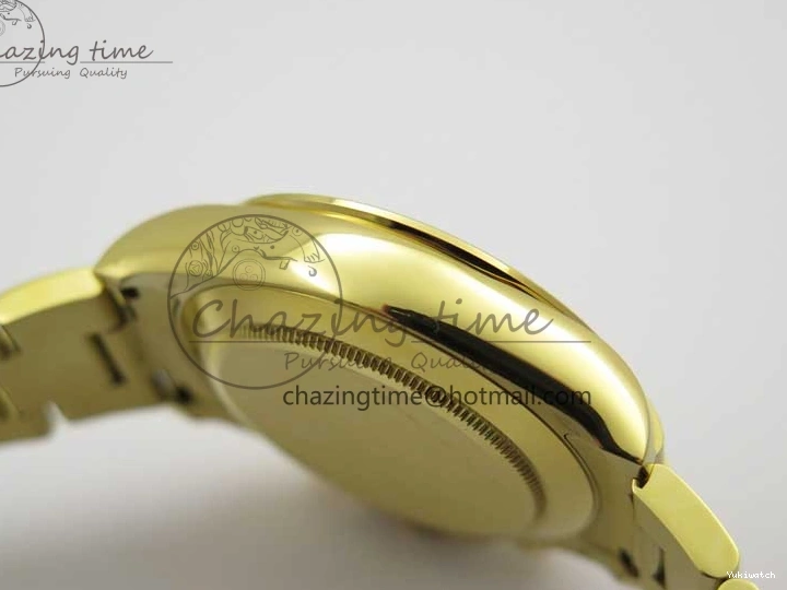 KKF Steel YG Dial Best 904L Edition 1:1 Green Bracelet YG Daytona on A7750 0410